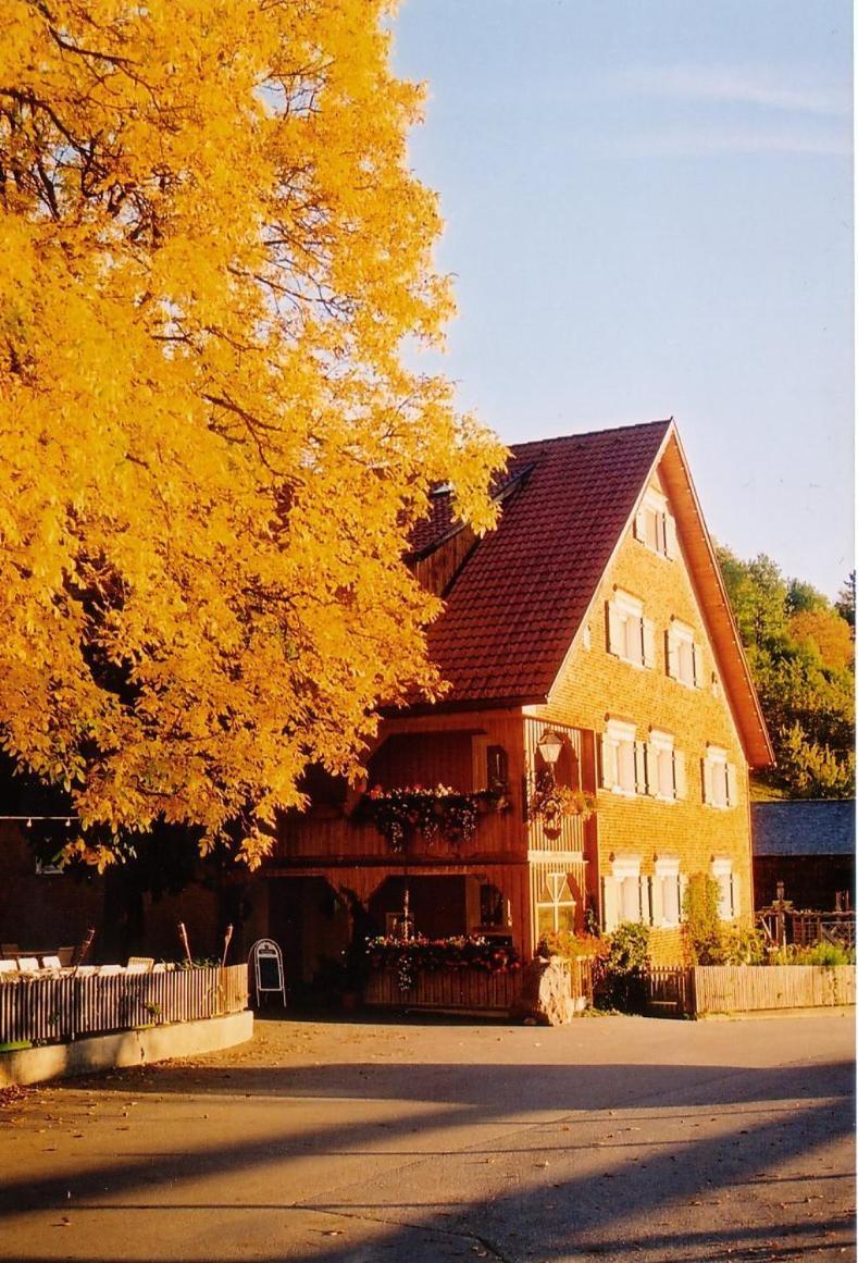 בורסרברג Hotel Gasthaus Schaefle מראה חיצוני תמונה